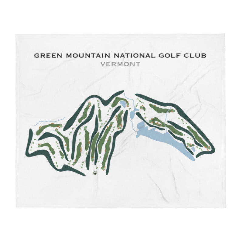 Green Mountain National Golf Club, Vermont - Printed Golf Courses