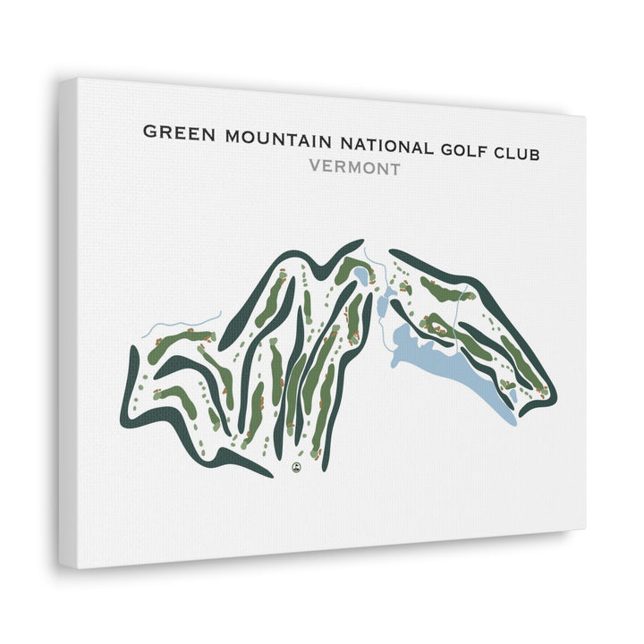 Green Mountain National Golf Club, Vermont - Printed Golf Courses