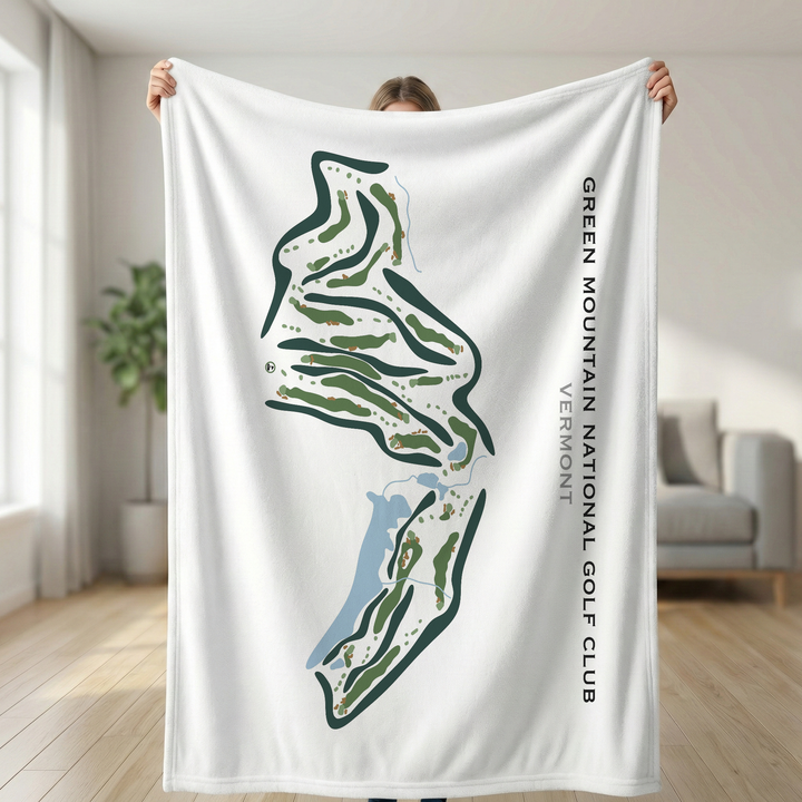 Green Mountain National Golf Club, Vermont - Printed Golf Courses