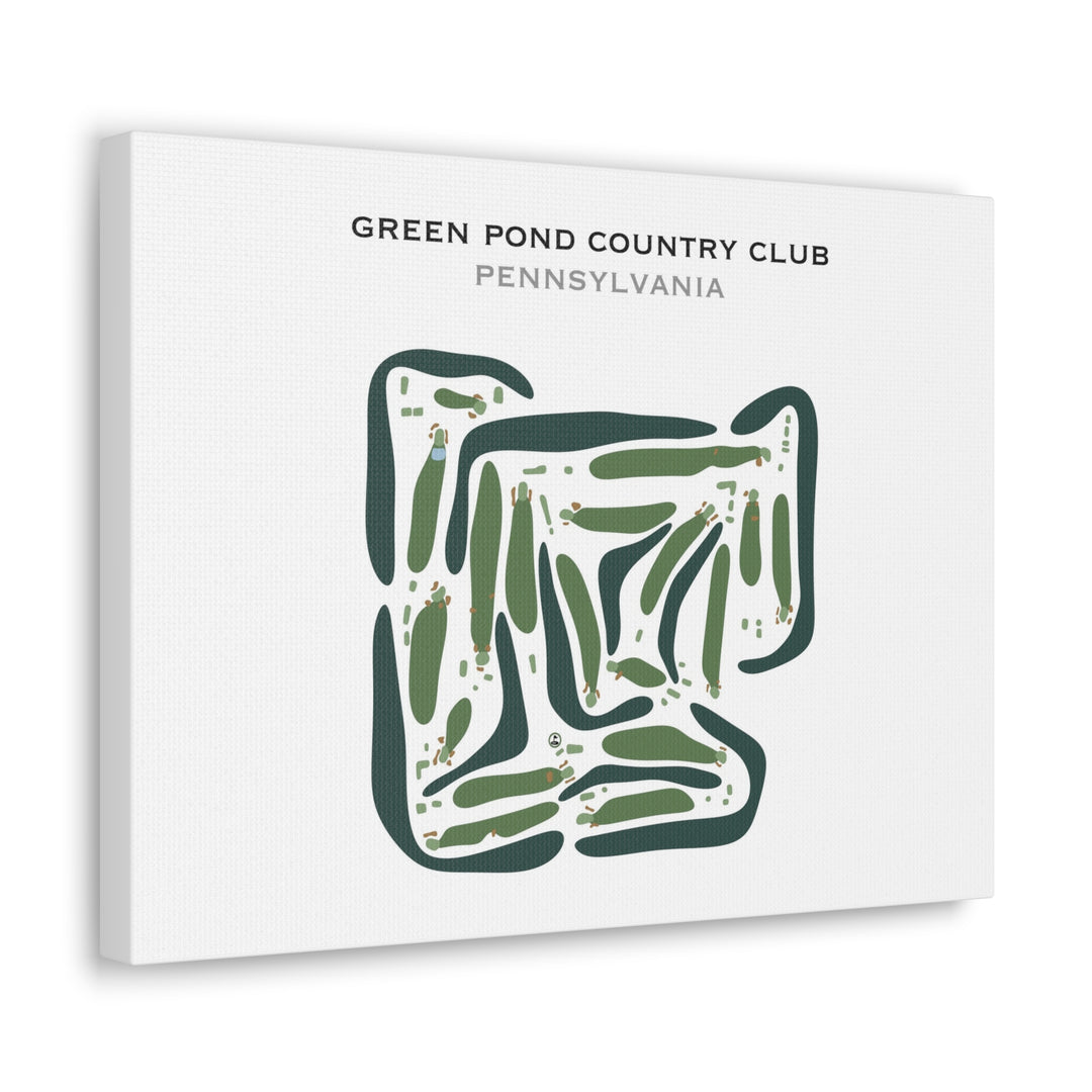 Green Pond Country Club, Pennsylvania - Printed Golf Courses