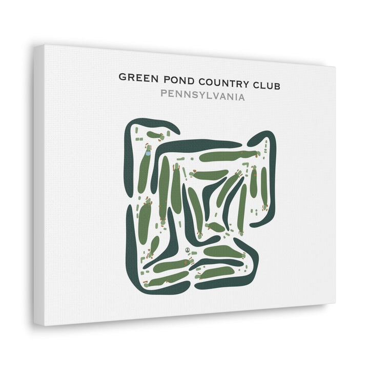 Green Pond Country Club, Pennsylvania - Printed Golf Courses