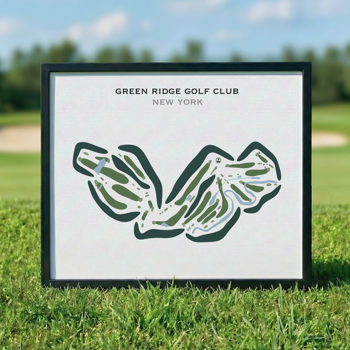 Green Ridge Golf Club, New York - Printed Golf Courses