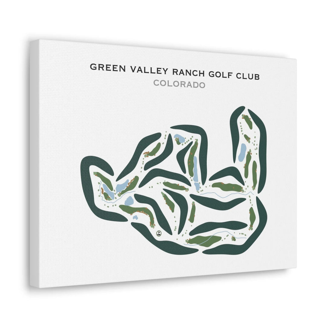 Green Valley Ranch Golf Club, Colorado - Printed Golf Courses