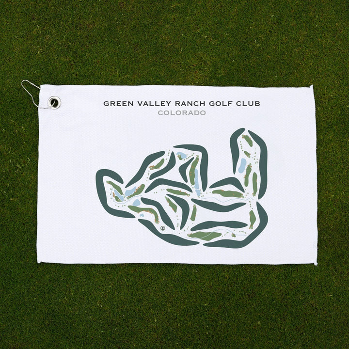 Green Valley Ranch Golf Club, Colorado - Printed Golf Courses