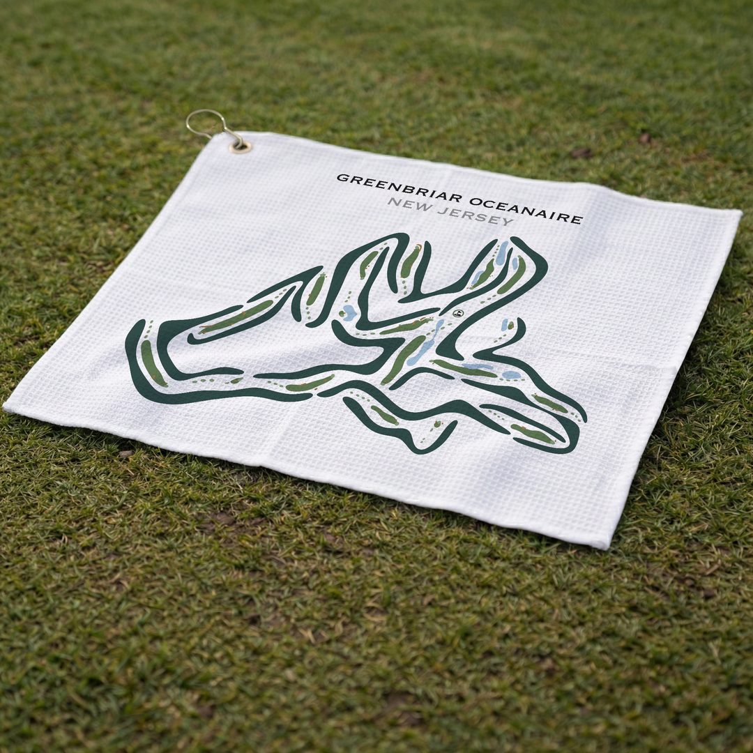 Greenbriar Oceanaire Community & Golf Course, New Jersey - Printed Golf Courses