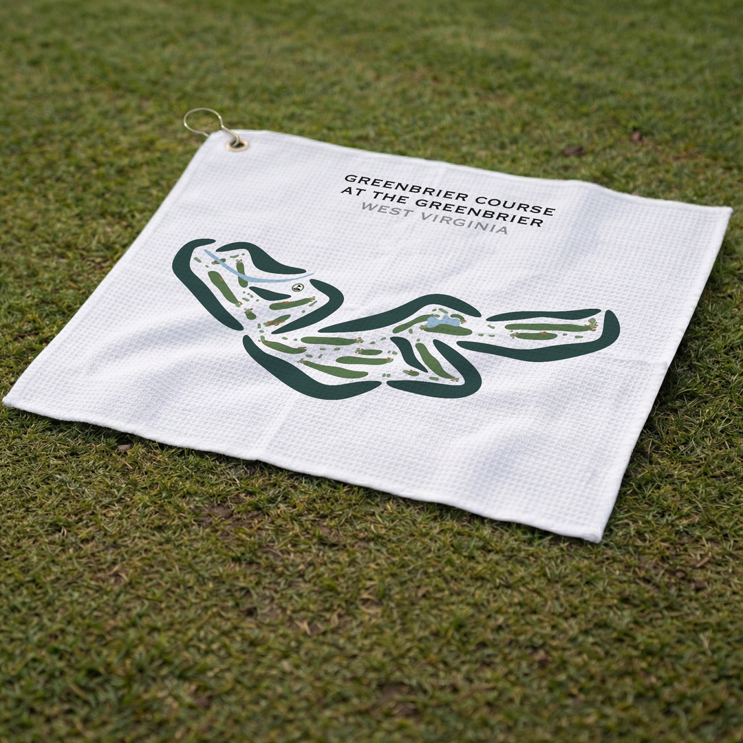 Greenbrier Course at The Greenbrier, West Virginia - Printed Golf Courses