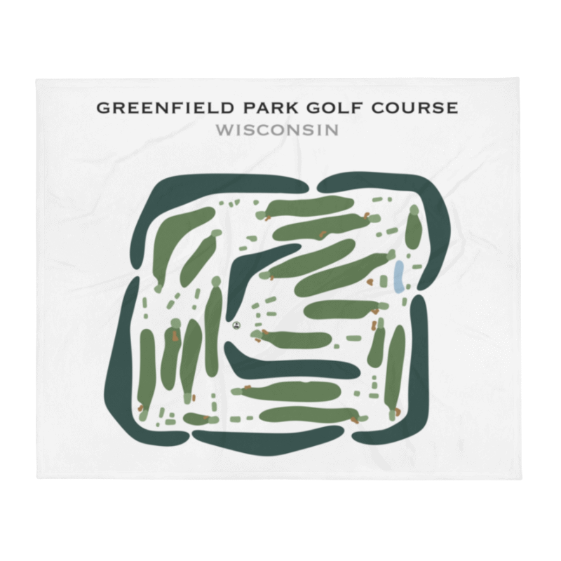 Greenfield Park Golf Course, Wisconsin - Printed Golf Courses