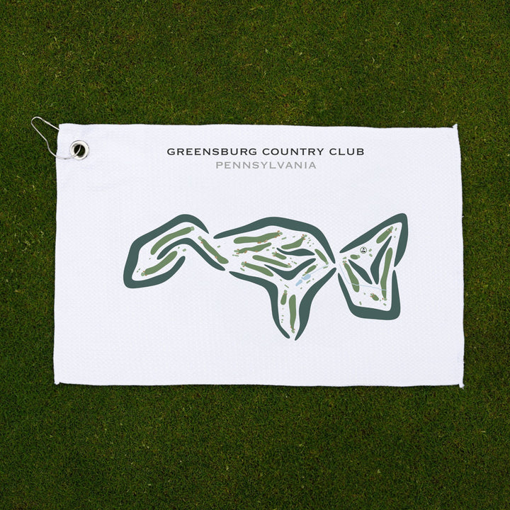 Greensburg Country Club, Pennsylvania - Printed Golf Courses