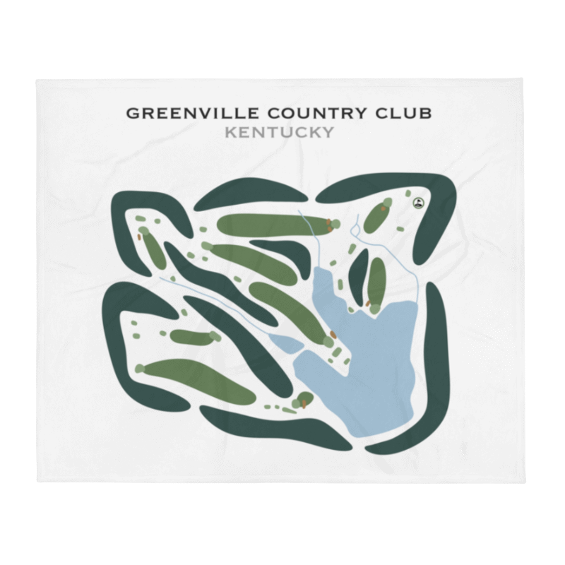 Greenville Country Club, Kentucky - Printed Golf Courses