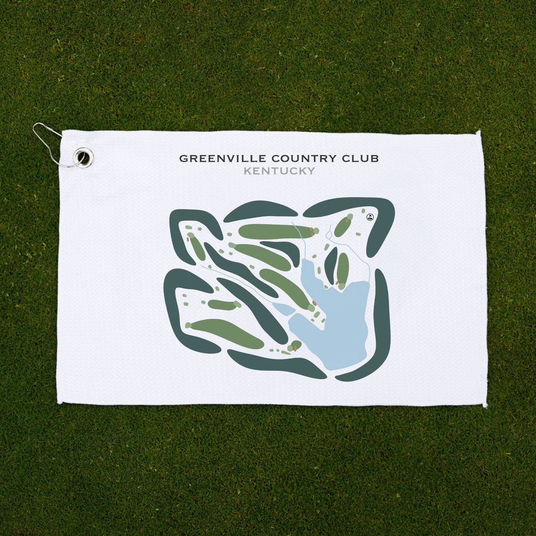 Greenville Country Club, Kentucky - Printed Golf Courses