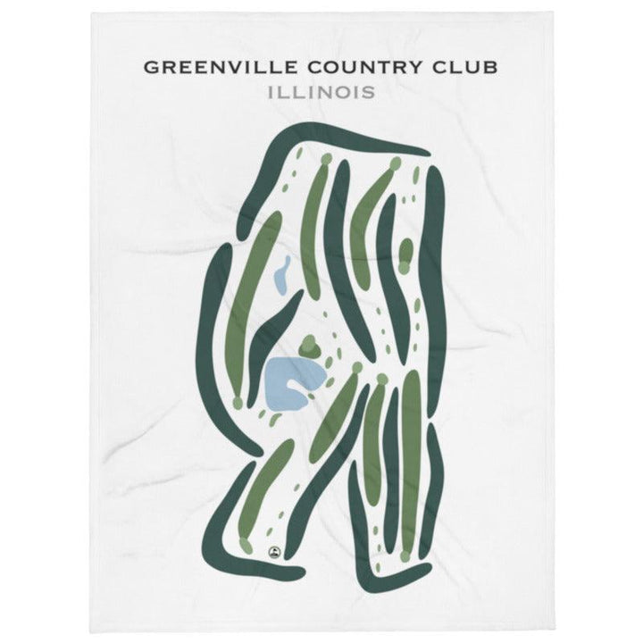 Greenville Country Club, Illinois - Printed Golf Courses - Golf Course Prints
