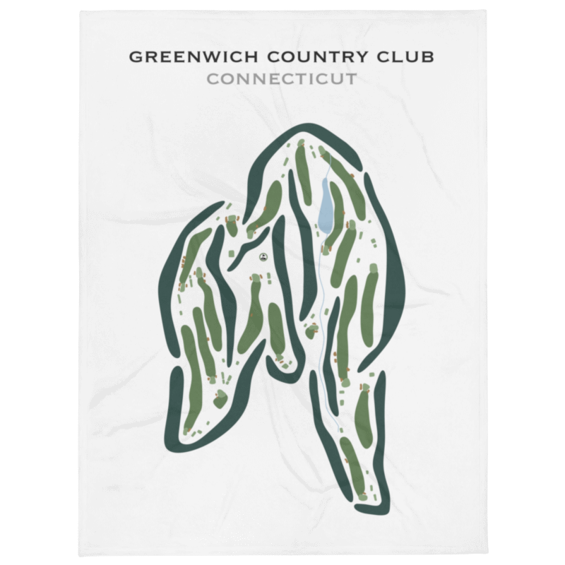 Greenwich Country Club, Connecticut - Printed Golf Courses