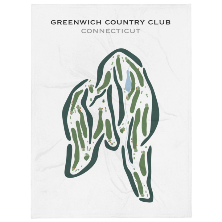 Greenwich Country Club, Connecticut - Printed Golf Courses