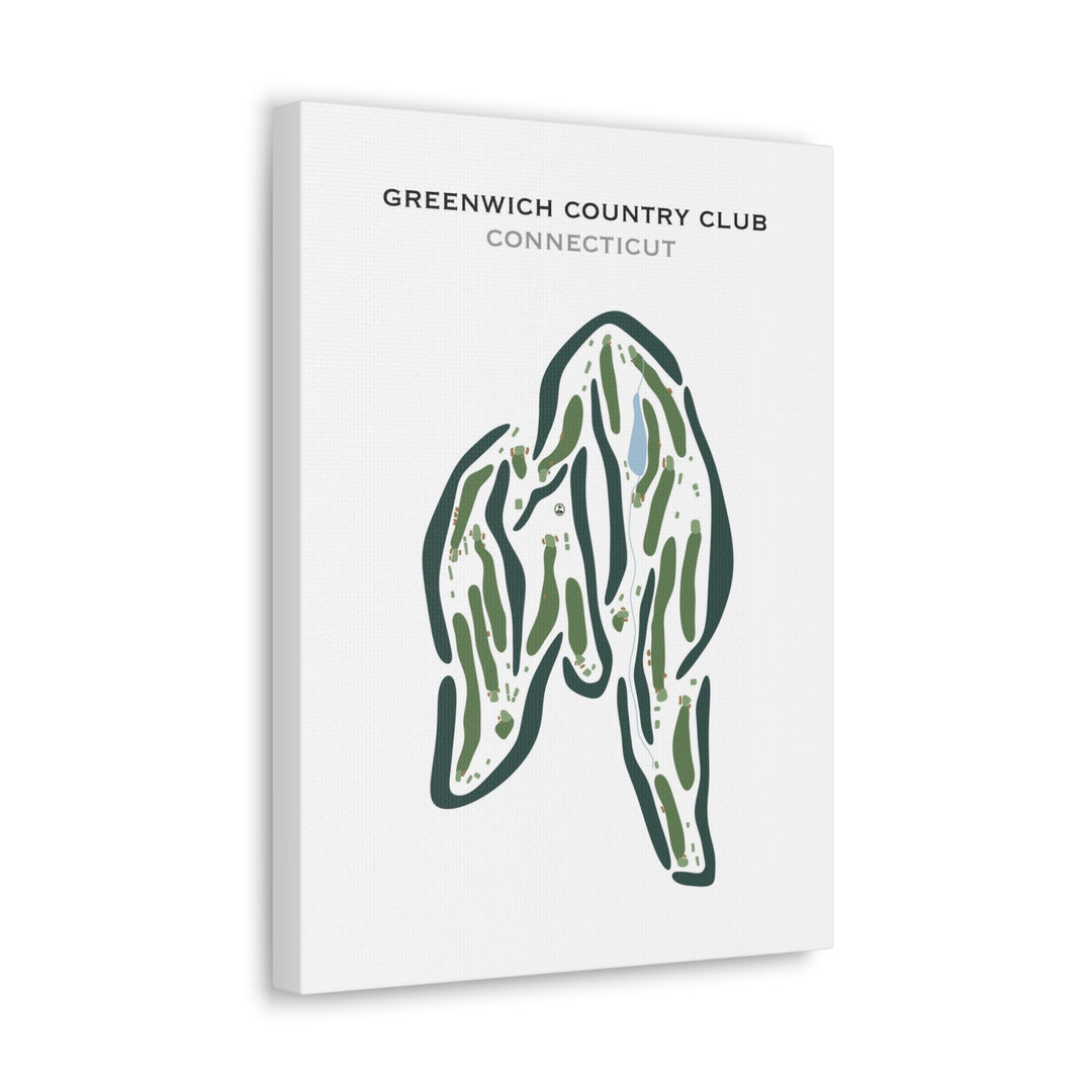 Greenwich Country Club, Connecticut - Printed Golf Courses