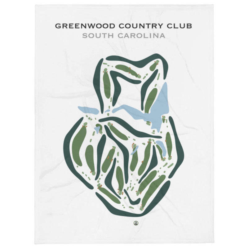 Greenwood Country Club, South Carolina - Printed Golf Courses