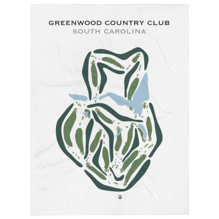 Greenwood Country Club, South Carolina - Printed Golf Courses