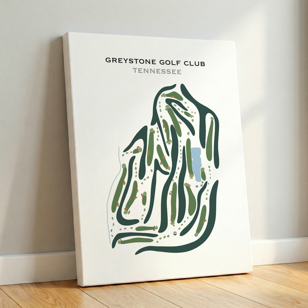 GreyStone Golf Club, Tennessee - Printed Golf Courses