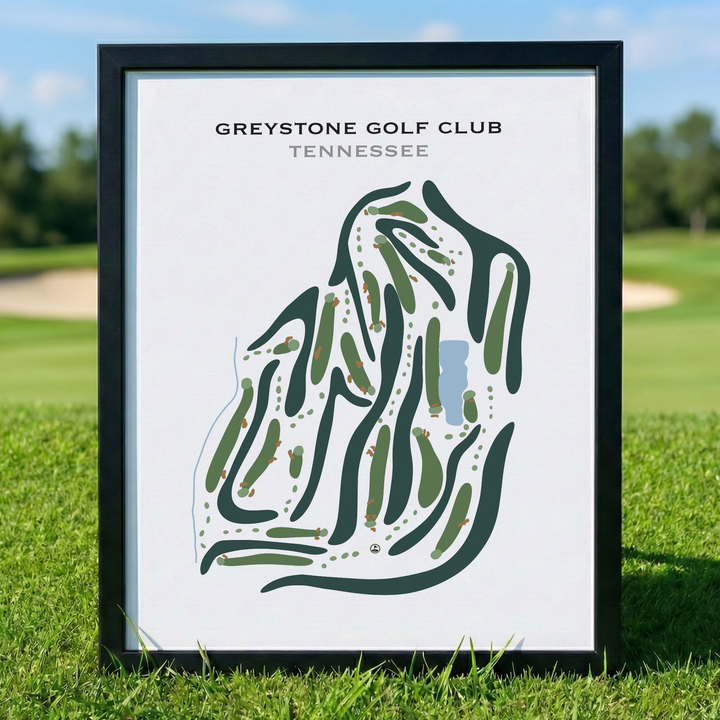 GreyStone Golf Club, Tennessee - Printed Golf Courses
