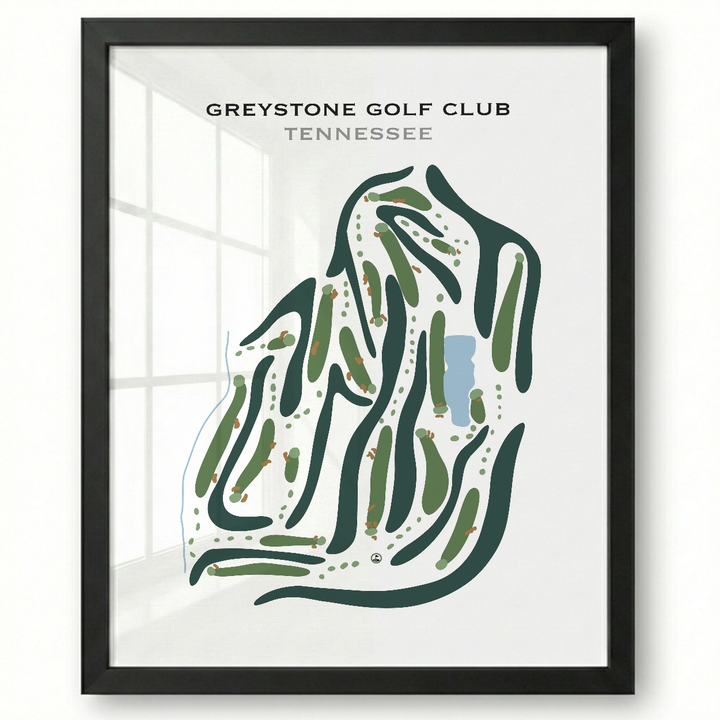 GreyStone Golf Club, Tennessee - Printed Golf Courses