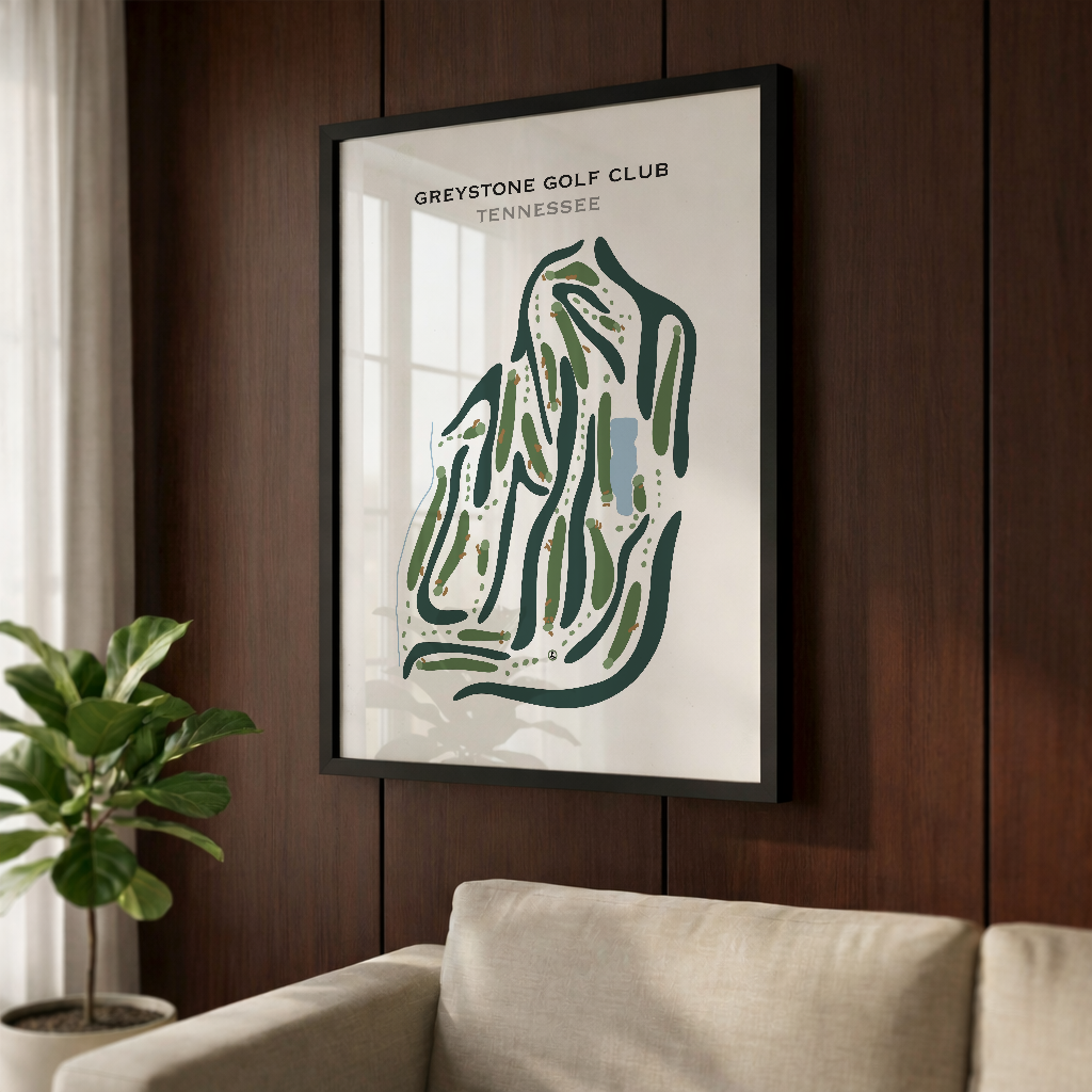 GreyStone Golf Club, Tennessee - Printed Golf Courses