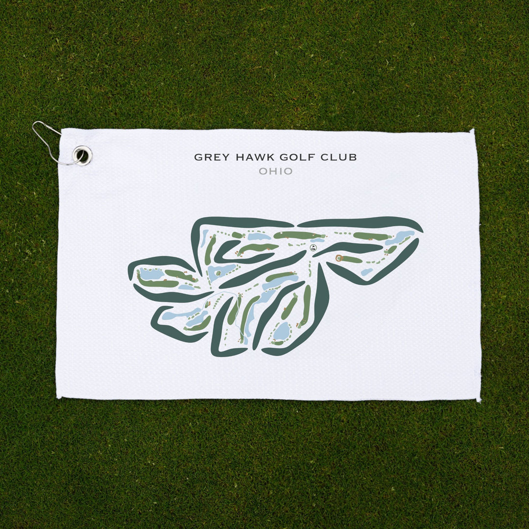 Grey Hawk Golf Club, Ohio - Printed Golf Courses