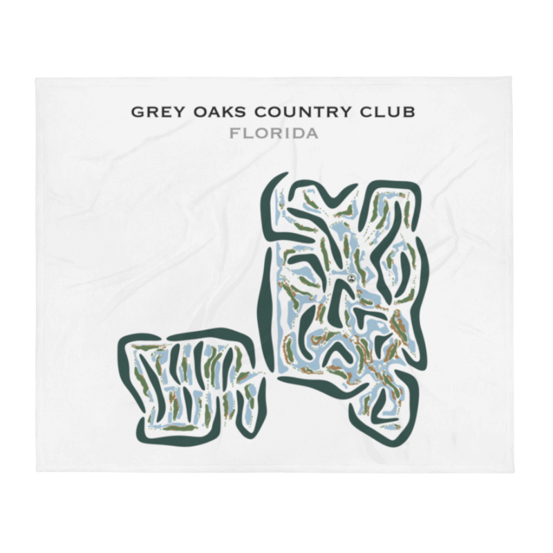 Grey Oaks Country Club, Florida - Printed Golf Courses