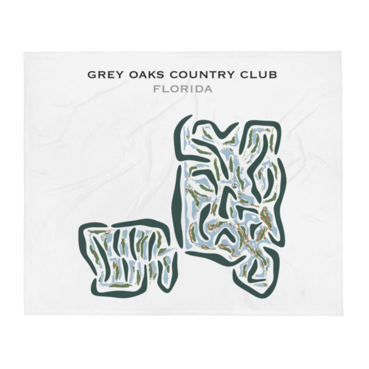 Grey Oaks Country Club, Florida - Printed Golf Courses