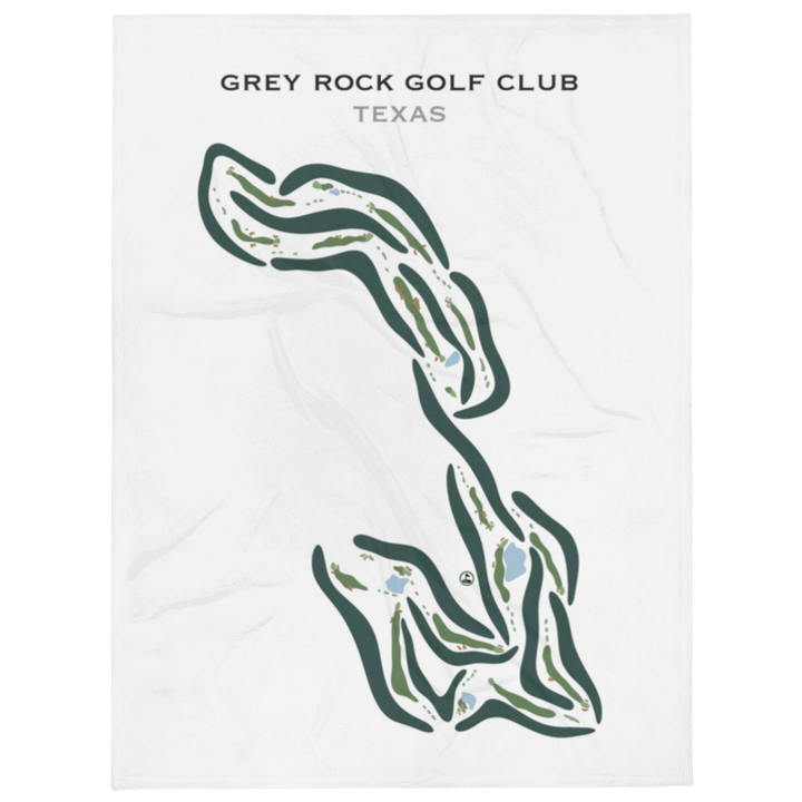 Grey Rock Golf Club, Texas - Printed Golf Courses