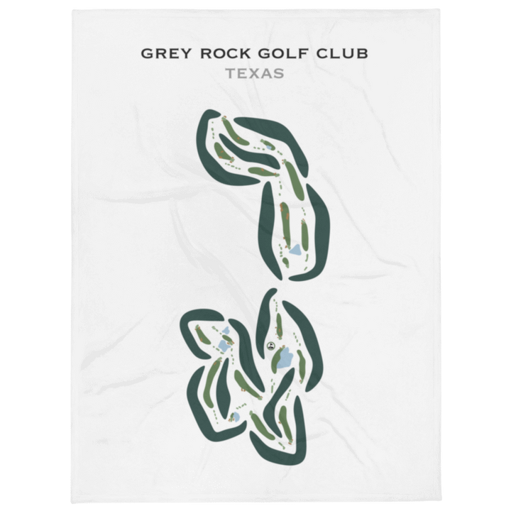 Grey Rock Golf Club, Texas - Printed Golf Courses