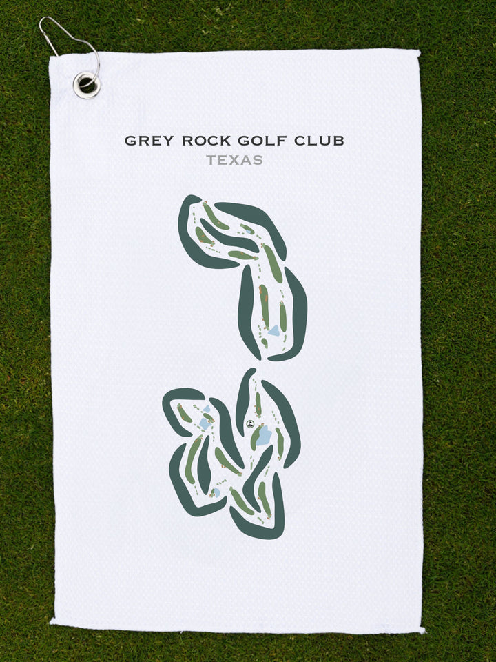 Grey Rock Golf Club, Texas - Printed Golf Courses