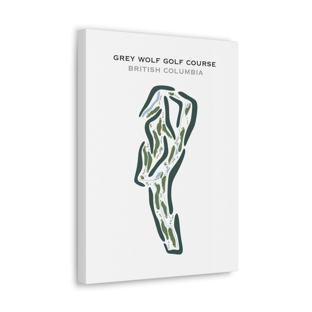 Greywolf Golf Course, British Columbia - Printed Golf Course