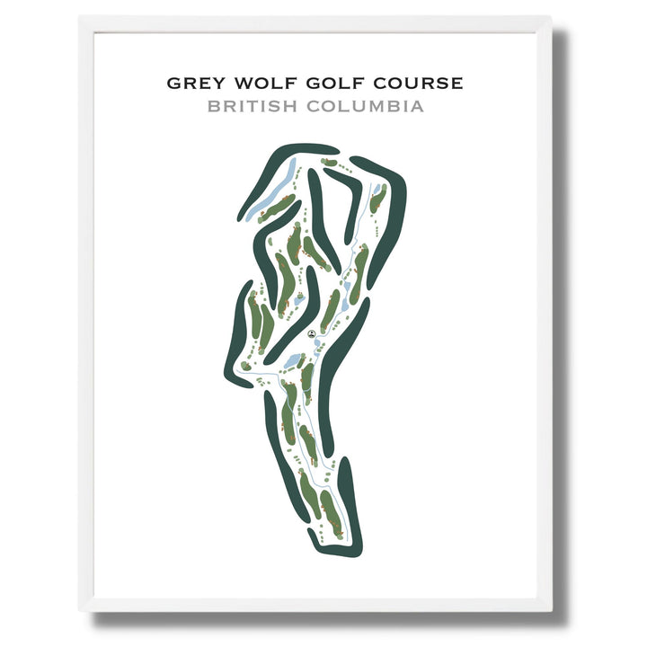 Greywolf Golf Course, British Columbia - Printed Golf Course