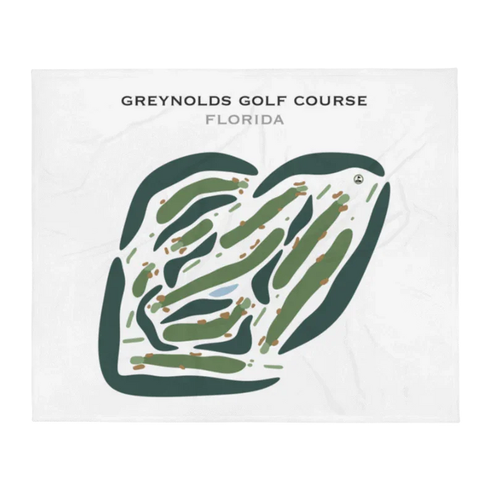 Greynolds Golf Course, Florida - Printed Golf Courses