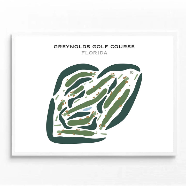 Greynolds Golf Course, Florida - Printed Golf Courses