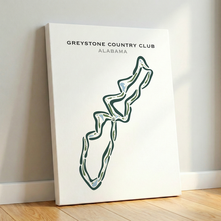 Greystone Country Club, Alabama - Printed Golf Courses