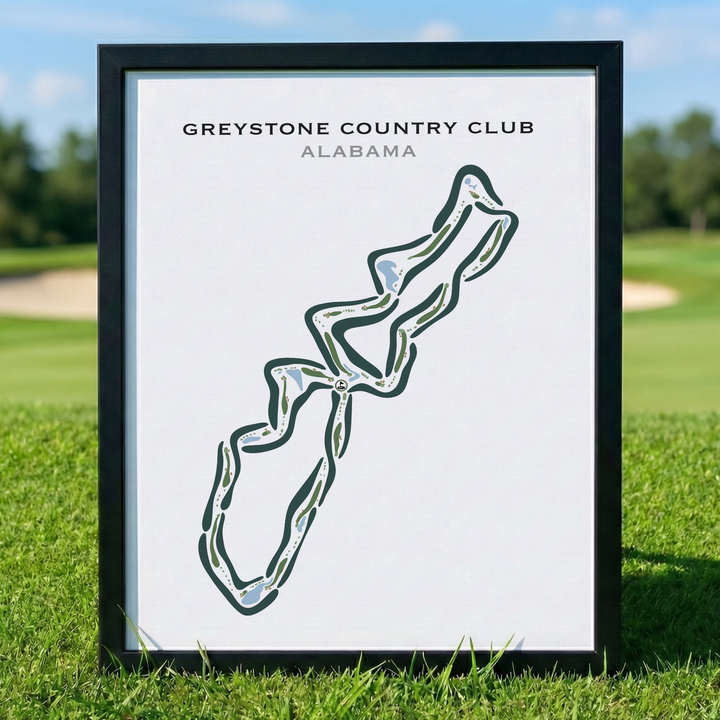 Greystone Country Club, Alabama - Printed Golf Courses