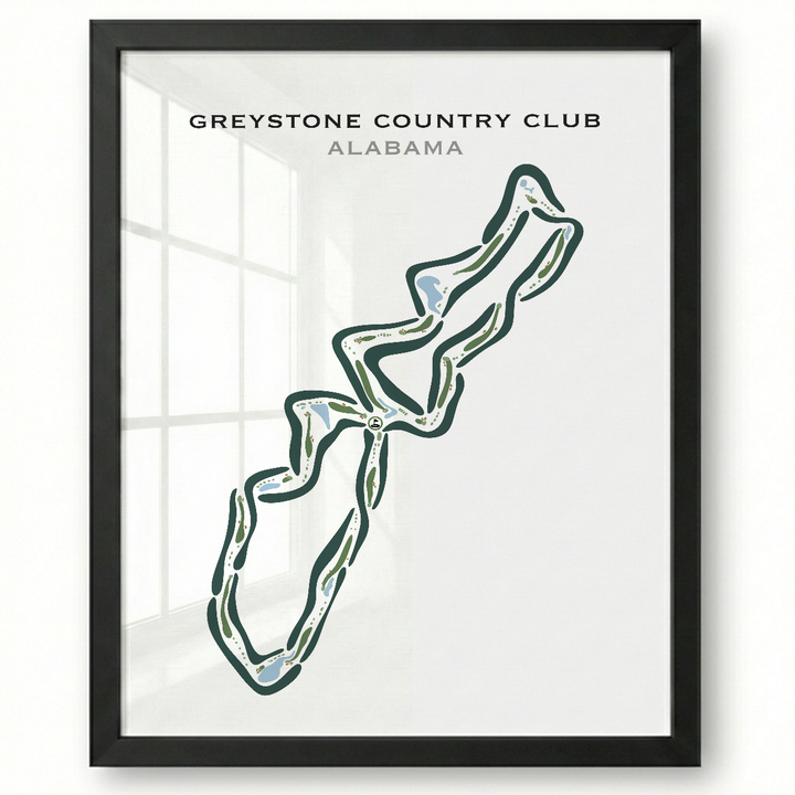Greystone Country Club, Alabama - Printed Golf Courses