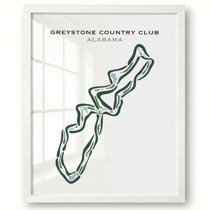 Greystone Country Club, Alabama - Printed Golf Courses