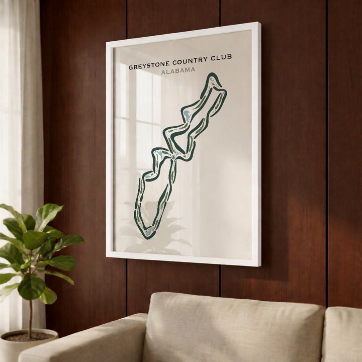 Greystone Country Club, Alabama - Printed Golf Courses