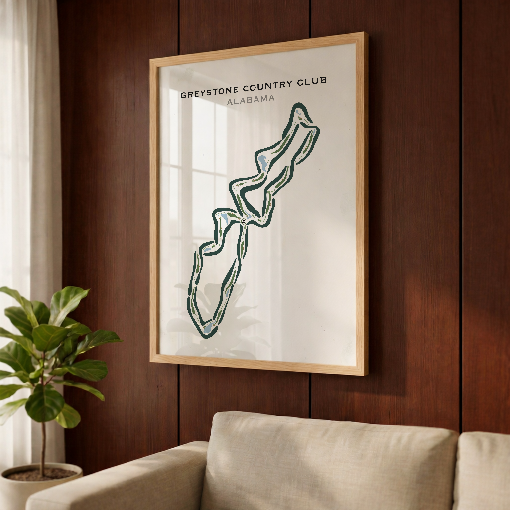 Greystone Country Club, Alabama - Printed Golf Courses