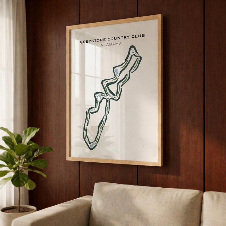 Greystone Country Club, Alabama - Printed Golf Courses