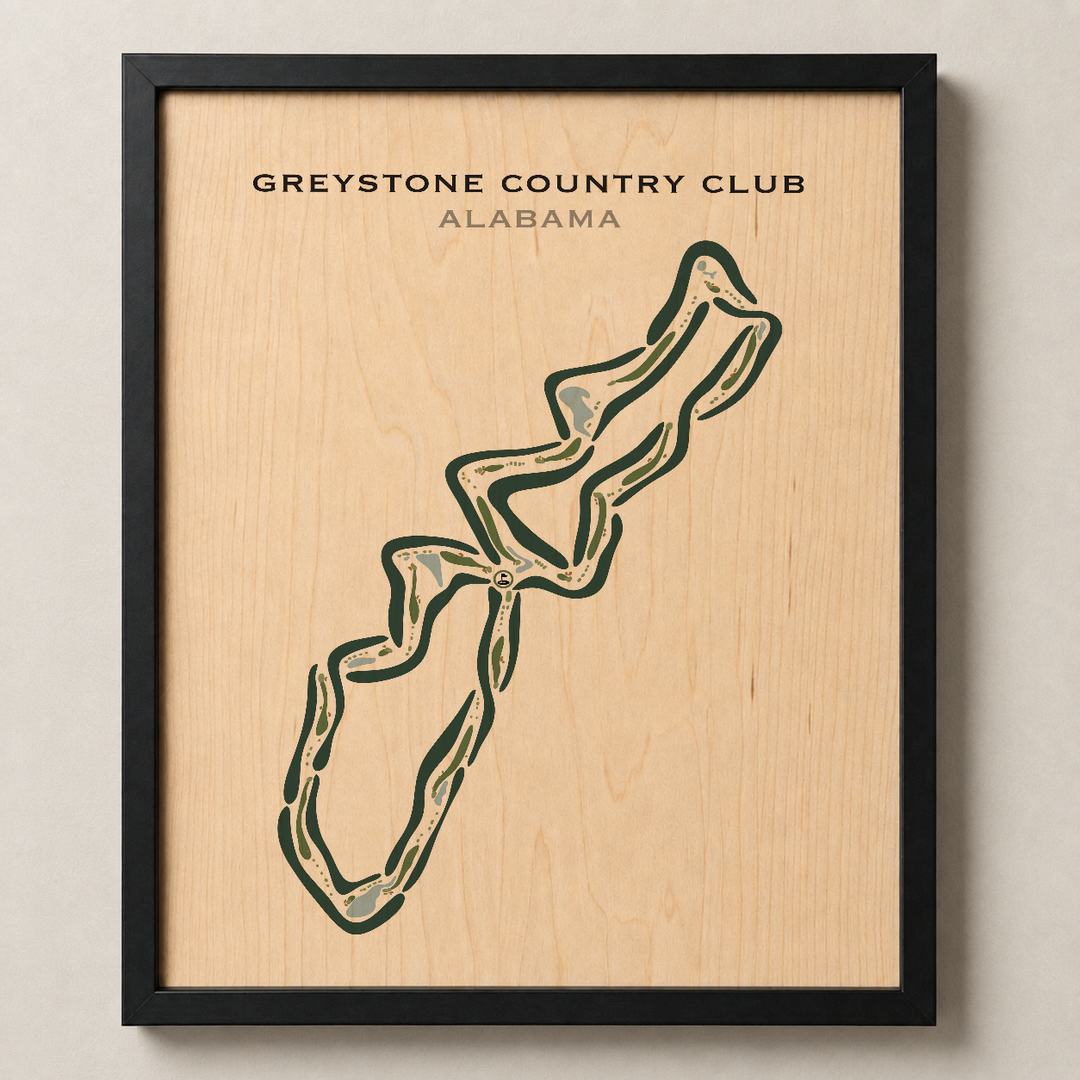 Greystone Country Club, Alabama - Printed Golf Courses