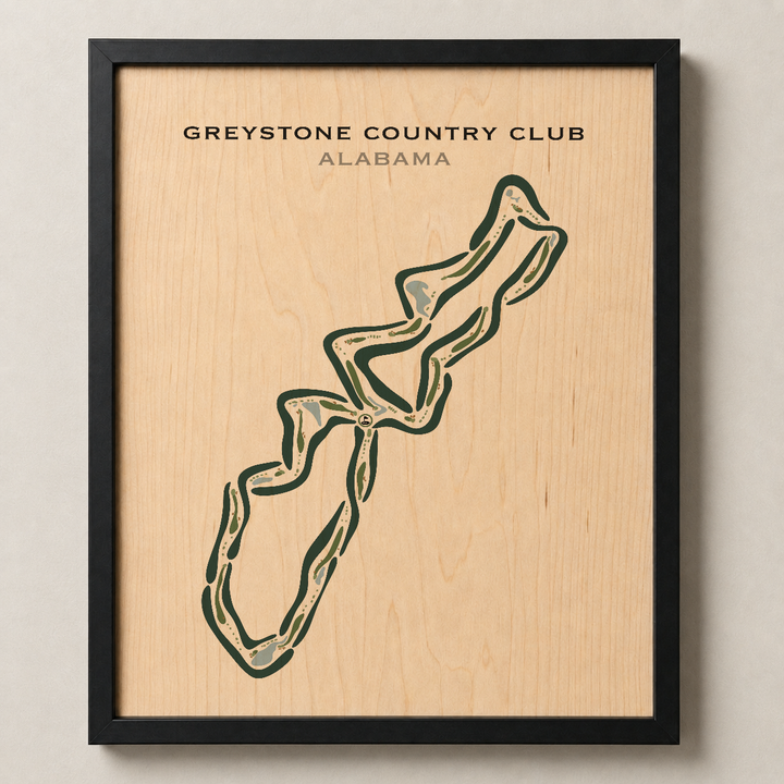 Greystone Country Club, Alabama - Printed Golf Courses