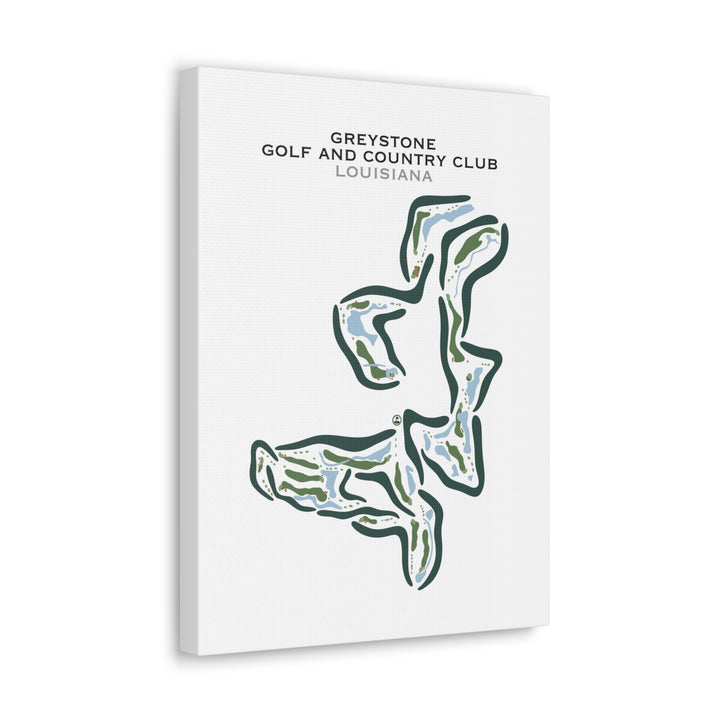 Greystone Golf & Country Club, Louisiana - Printed Golf Courses