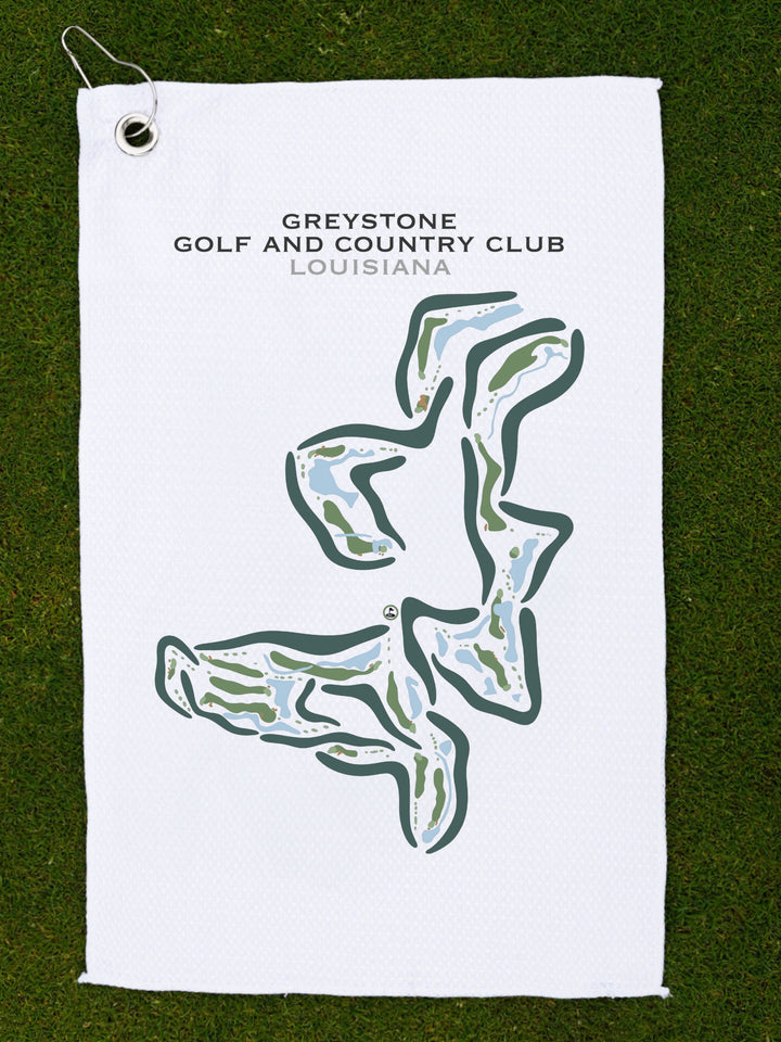 Greystone Golf & Country Club, Louisiana - Printed Golf Courses