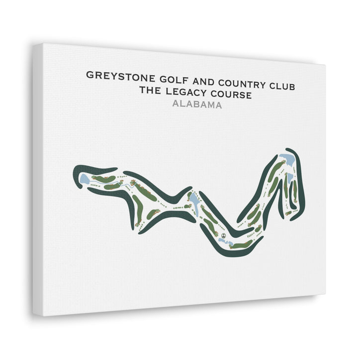 Greystone Golf & Country Club - The Legacy Course, Alabama - Printed Golf Course