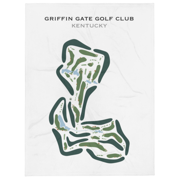 Griffin Gate Golf Club, Kentucky - Printed Golf Courses