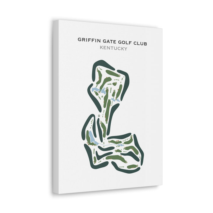 Griffin Gate Golf Club, Kentucky - Printed Golf Courses