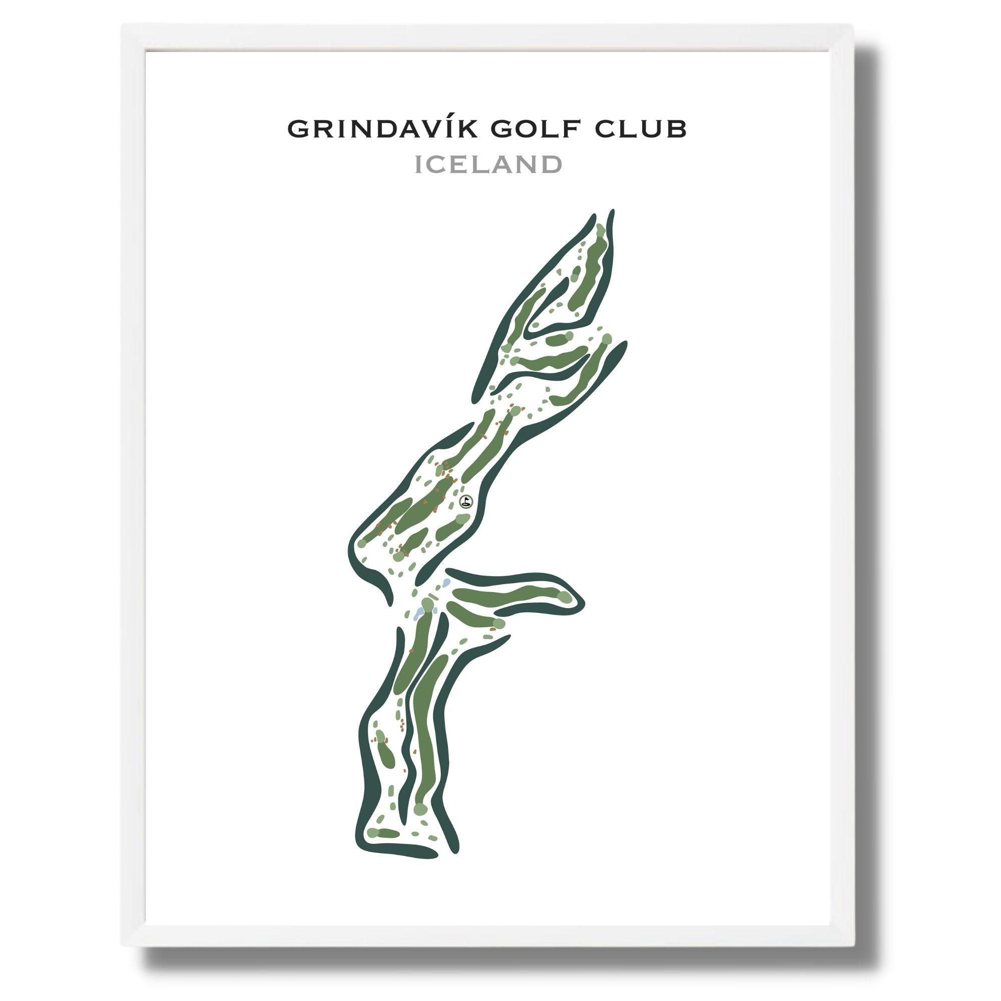 Buy the best printed golf course Grindavík Golf Club, Iceland - Golf Course  Prints