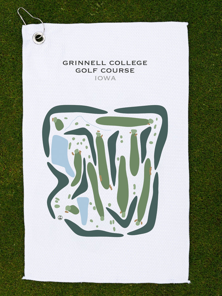 Grinnell College Golf Course, Iowa - Printed Golf Courses